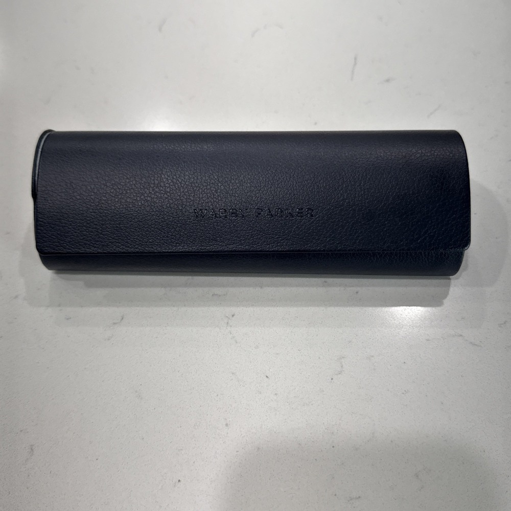 Warby Parker Glasses/Sunglasses Hard Case Navy